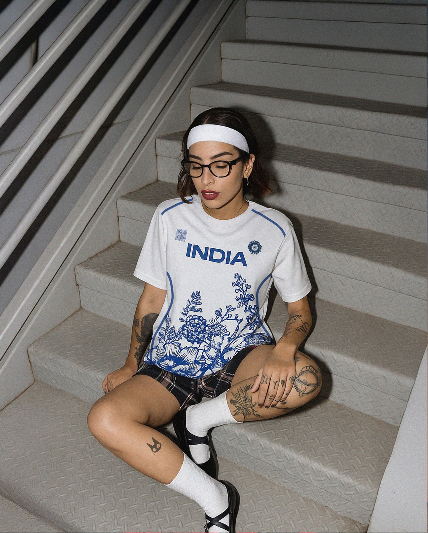 A FIVE DAY AFFAIR REGULAR FIT OFF-WHITE JERSEY