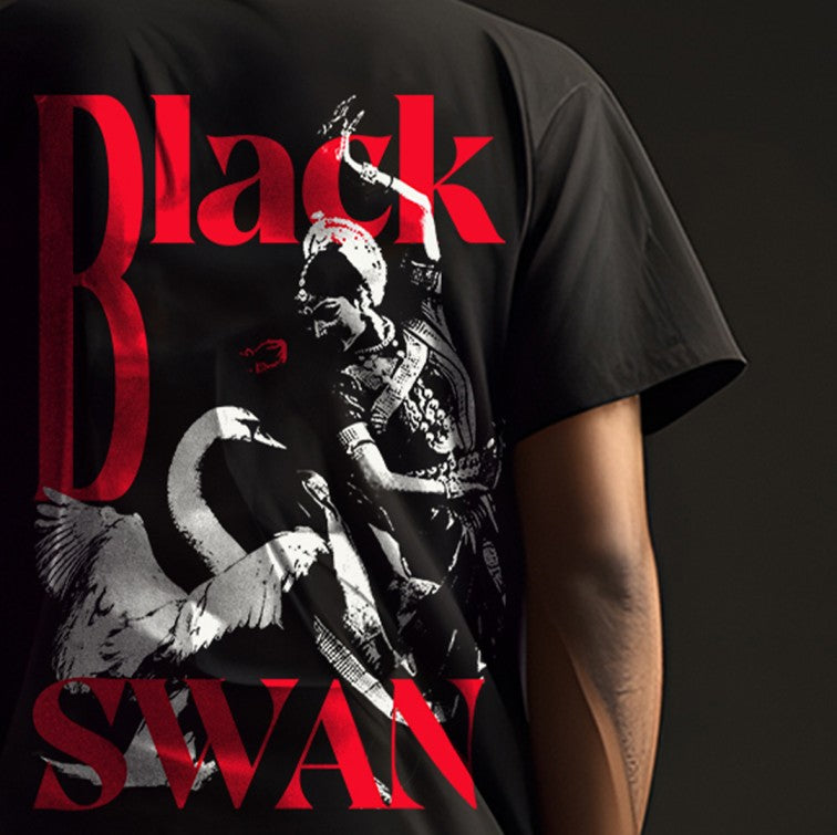 BLACK SWAN OVERSIZED UNISEXFIT.