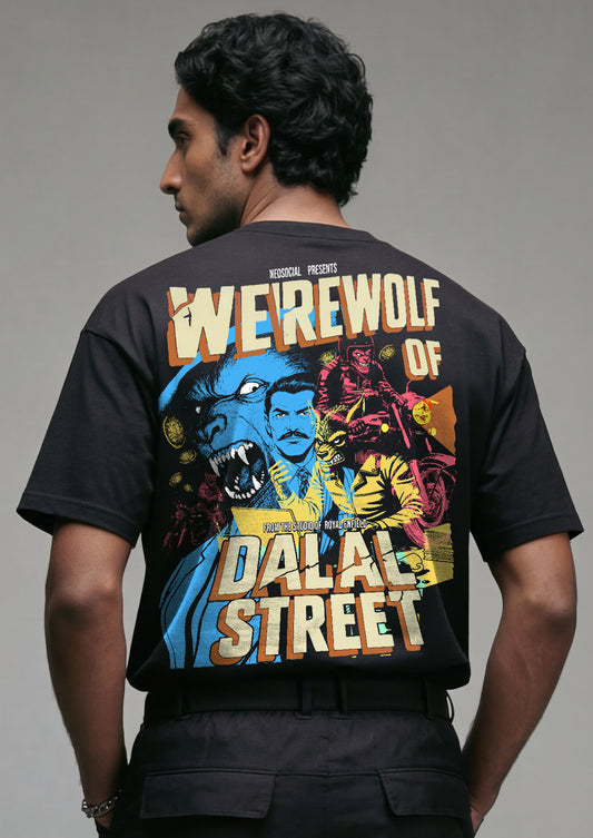 WEREWOLF OF DALAAL STREET UNISEX | AOM CINEVERSE EDITION 2025 (OVERSIZED FIT)