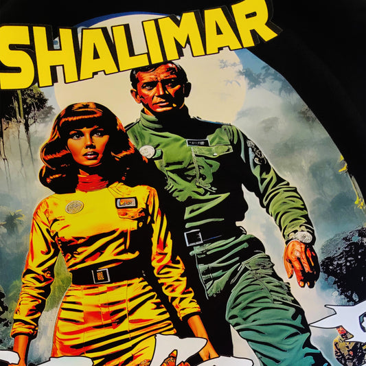 SHALIMAR OVERSIZED BACK PRINT HOODIE UNISEX