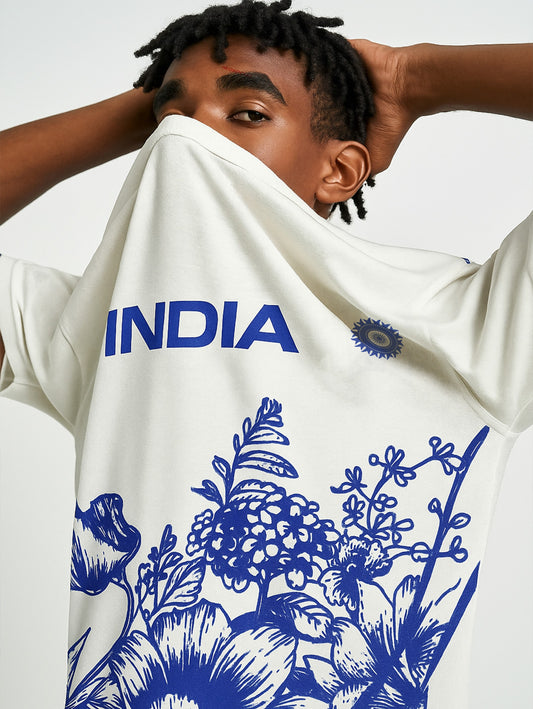 A FIVE DAY AFFAIR REGULAR FIT OFF-WHITE JERSEY