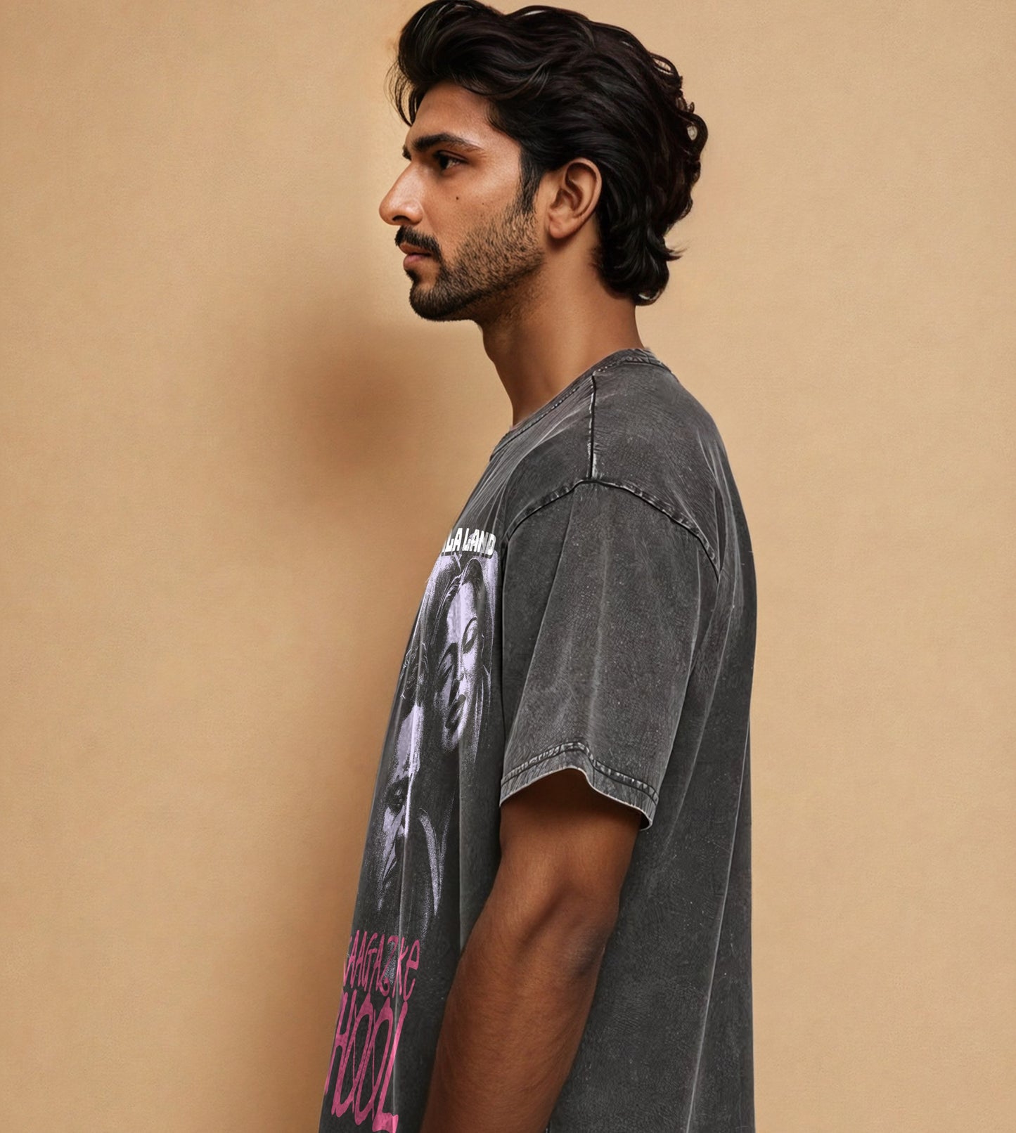 KAAGAZ KE PHOOL RETRO WASH TEE UNISEX
