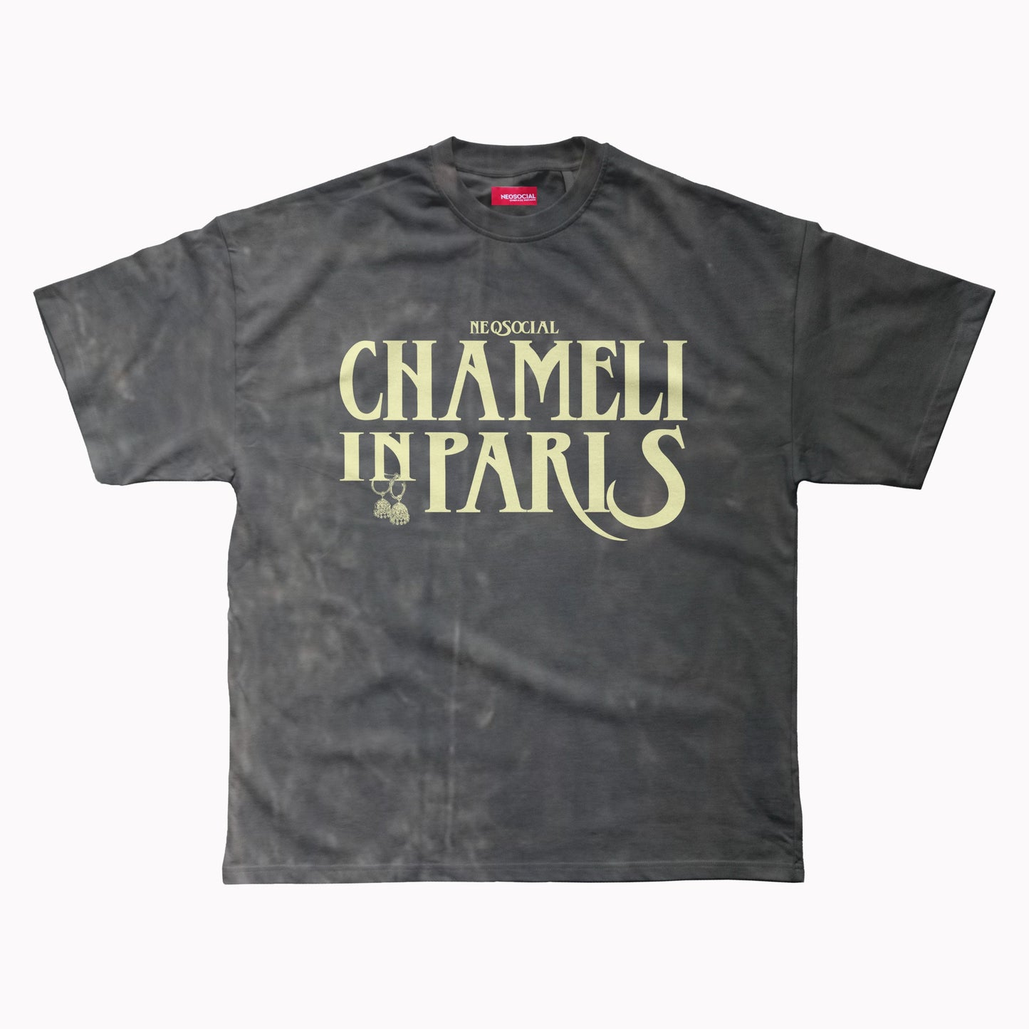 CHAMELI (VINTAGE FINISH) OVERSIZED UNISEX FIT UNISEX TEE