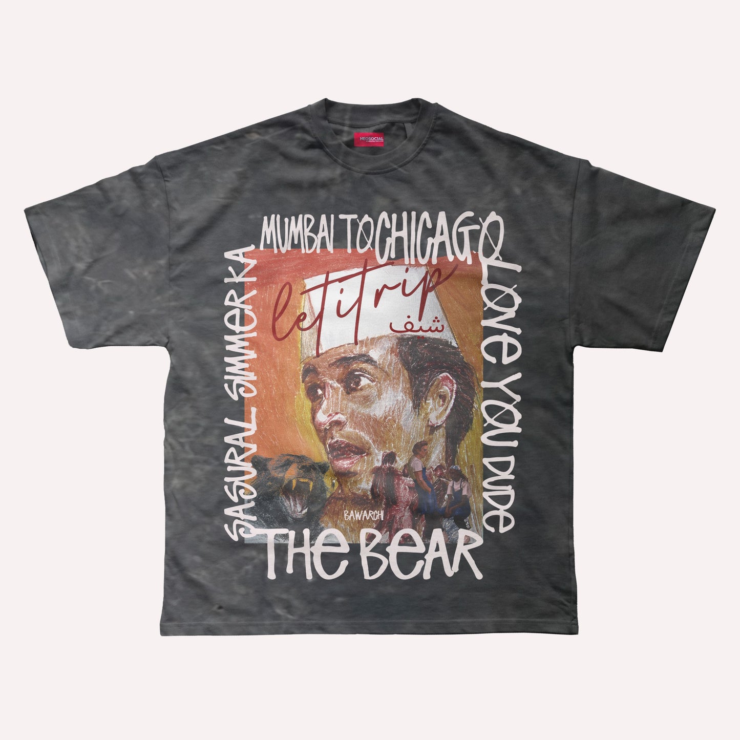 LET IT RIP VINTAGE FINISH OVERSIZED UNISEX FIT