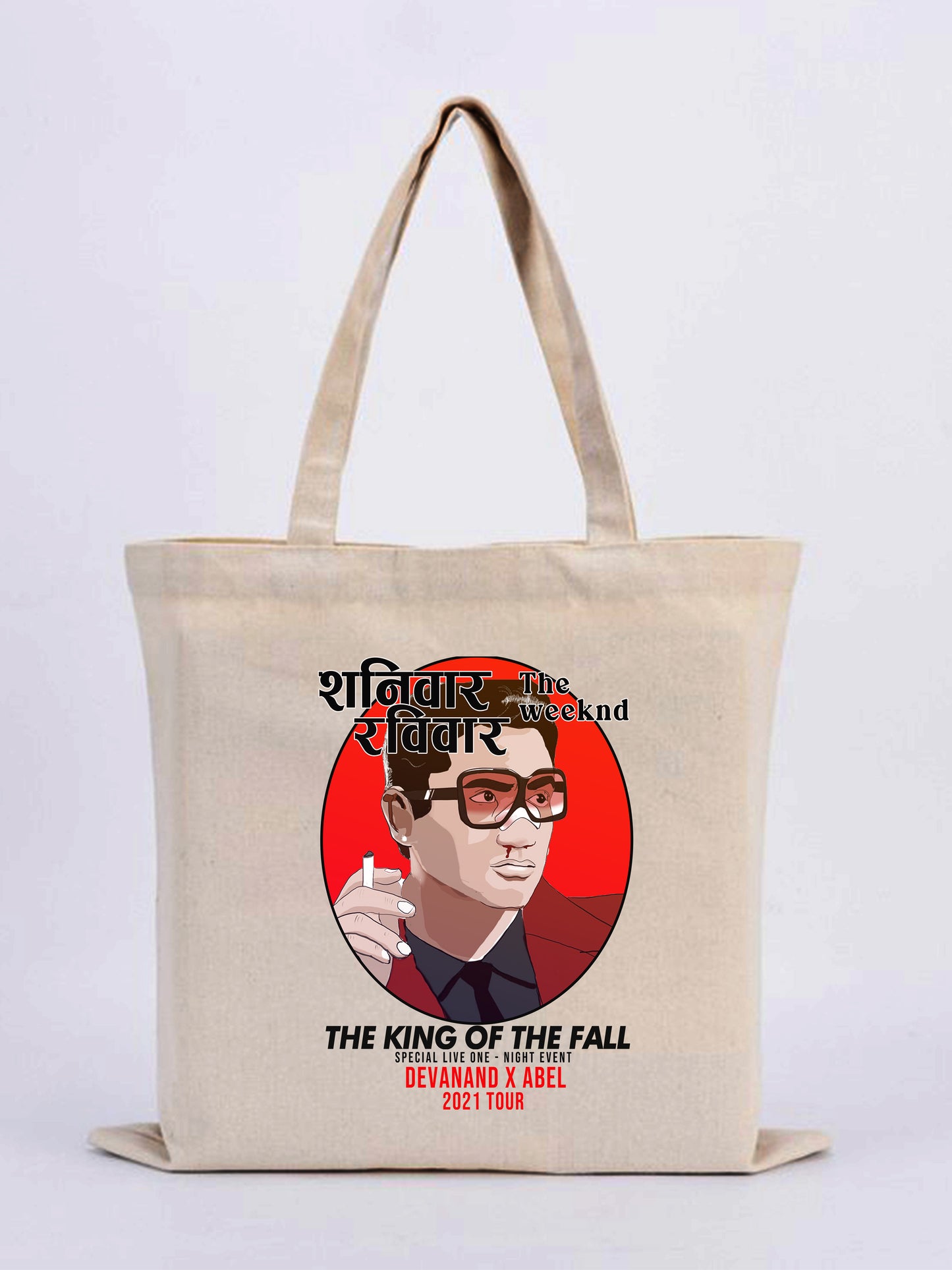 Weeknd X Devanand Tote Bag