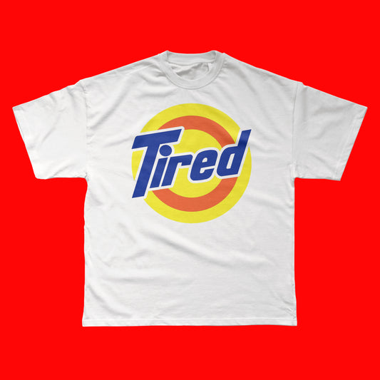 Tired T-shirt OVERSIZED UNISEX FIT