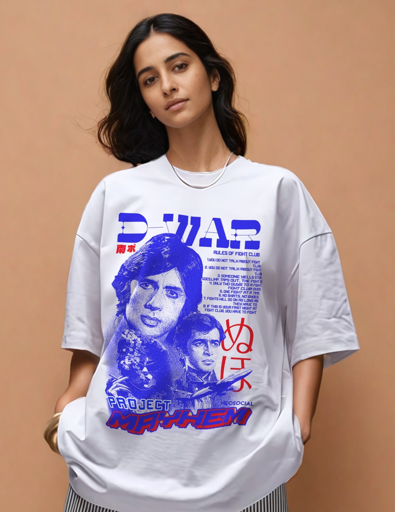 D-WAR TEE OVERSIZED FIT