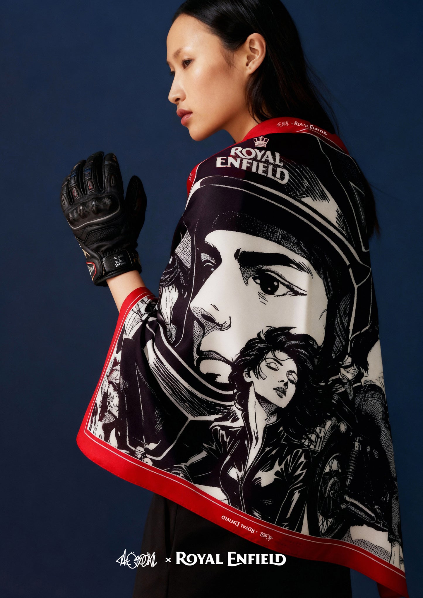 THE HEROINE ARCH SCARF/BANDANA | ROYAL ENFIELD AOM CINEVERSE EDITION 25'