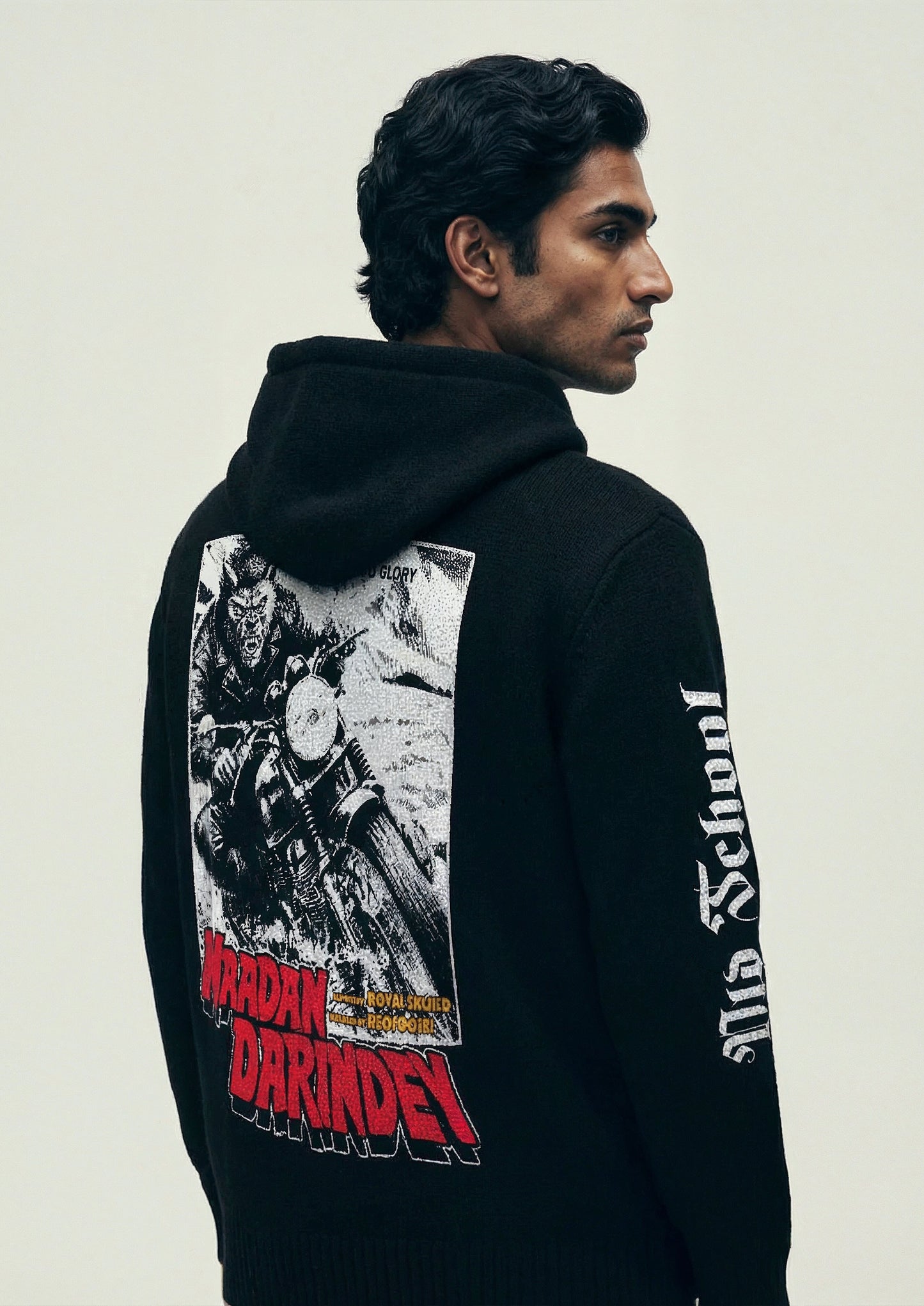 NAADAN PARINDEY UNISEX OVERSIZED SUPER THICK HOODIE AOM EDITION