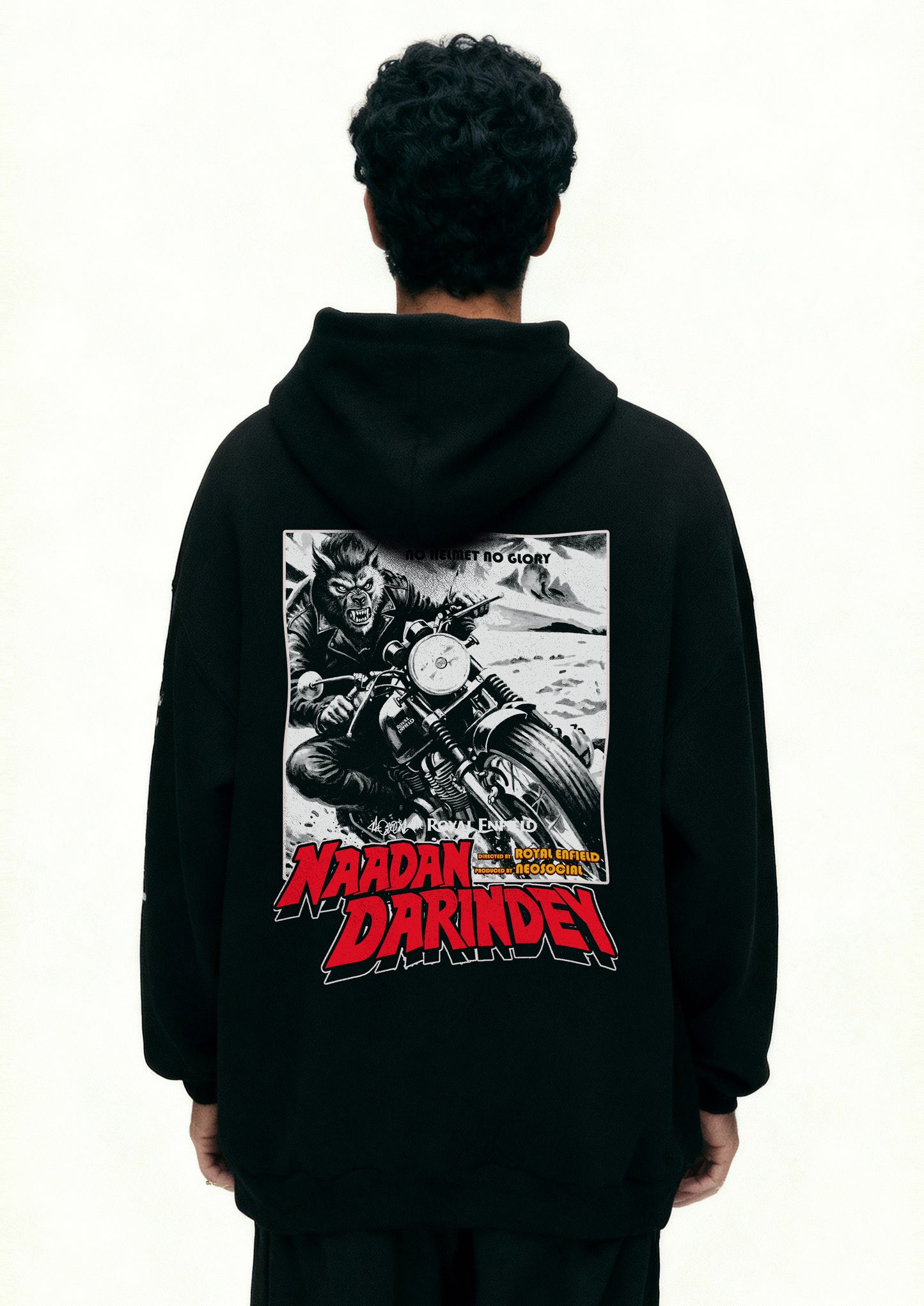 NAADAN PARINDEY UNISEX OVERSIZED SUPER THICK HOODIE AOM EDITION