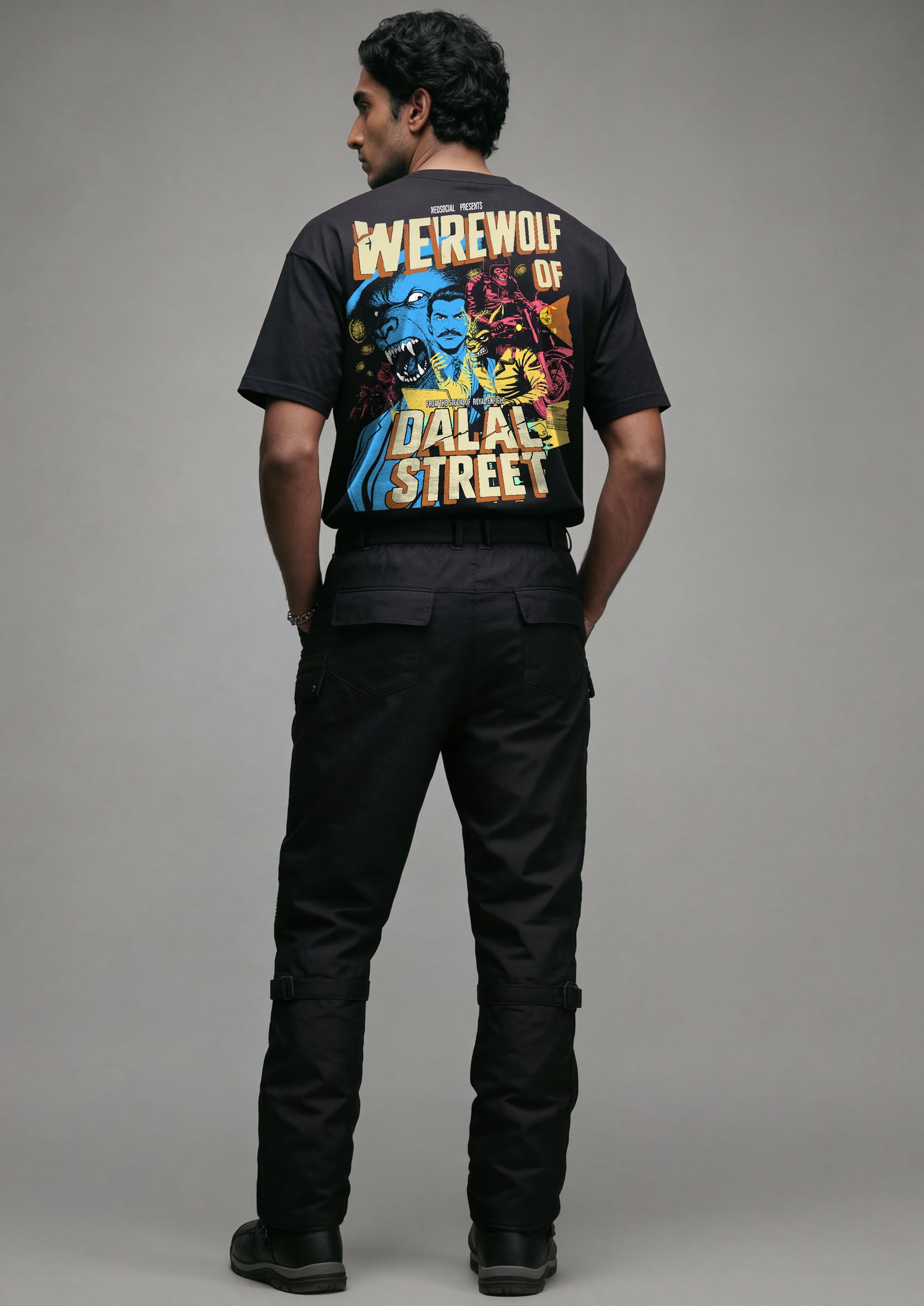 WEREWOLF OF DALAAL STREET UNISEX | AOM CINEVERSE EDITION 2025 (OVERSIZED FIT)