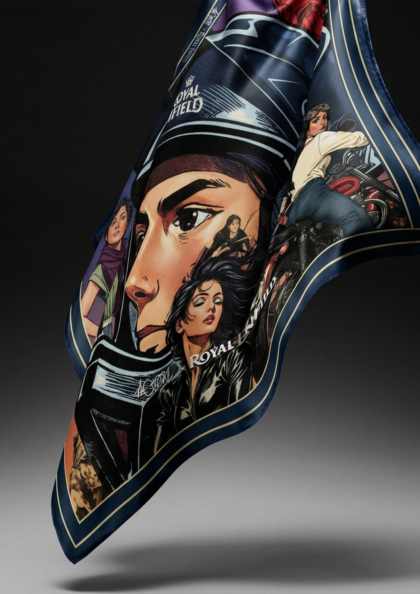 THE HEROINE ARCH SCARF/BANDANA | ROYAL ENFIELD AOM CINEVERSE EDITION 25'