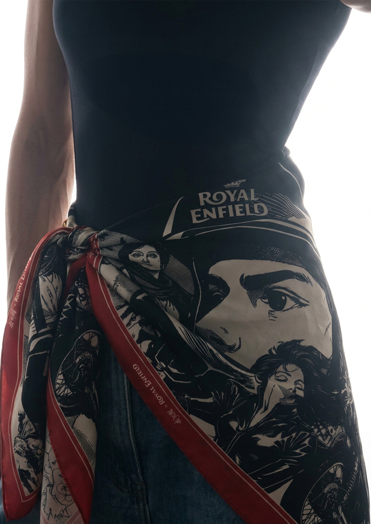 THE HEROINE ARCH SCARF/BANDANA | ROYAL ENFIELD AOM CINEVERSE EDITION 25'