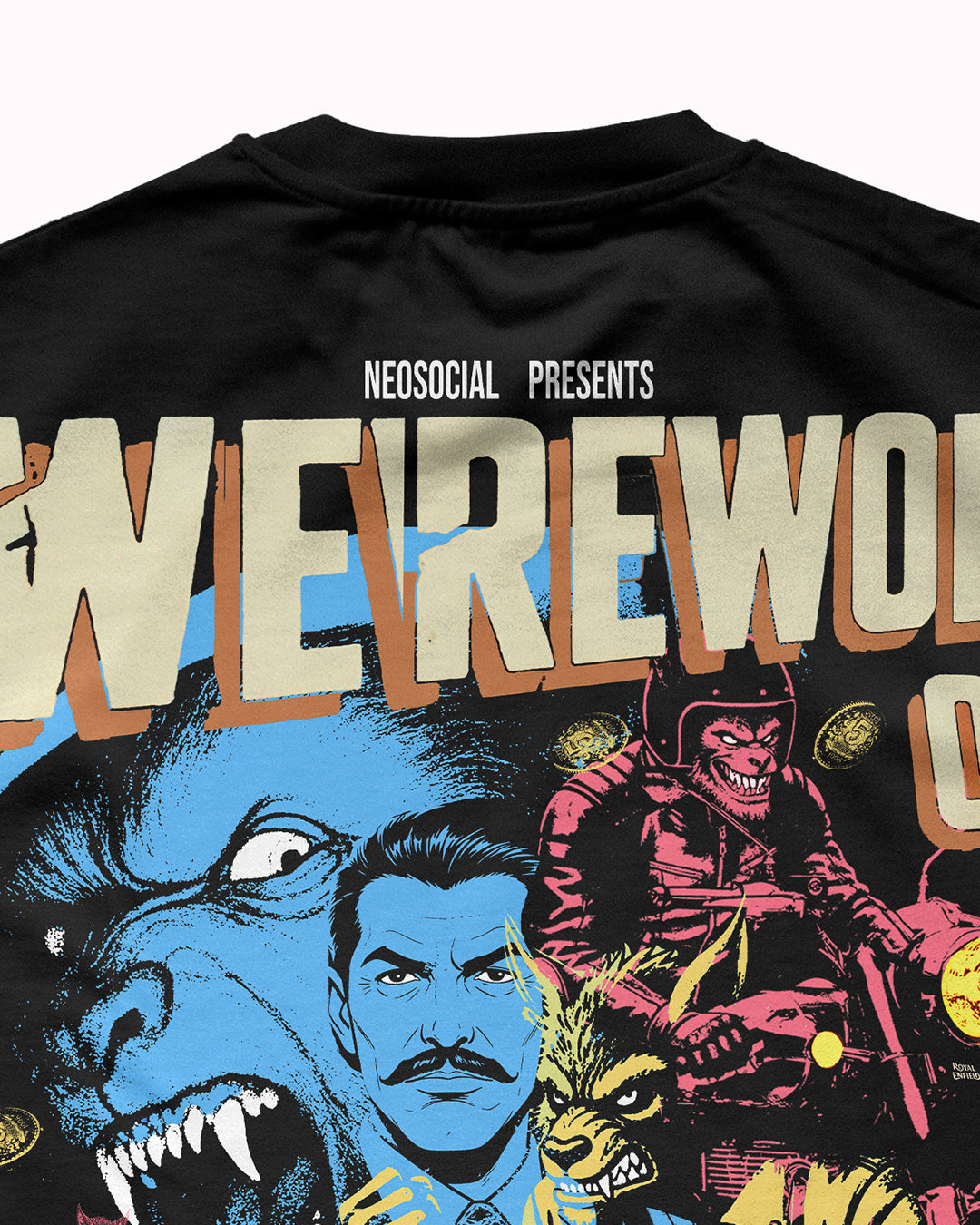 WEREWOLF OF DALAAL STREET UNISEX OVERSIZED FIT AOM EDITION