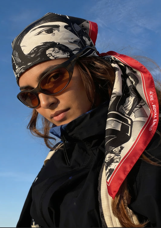 THE HEROINE ARCH SCARF/BANDANA | ROYAL ENFIELD AOM CINEVERSE EDITION 25'