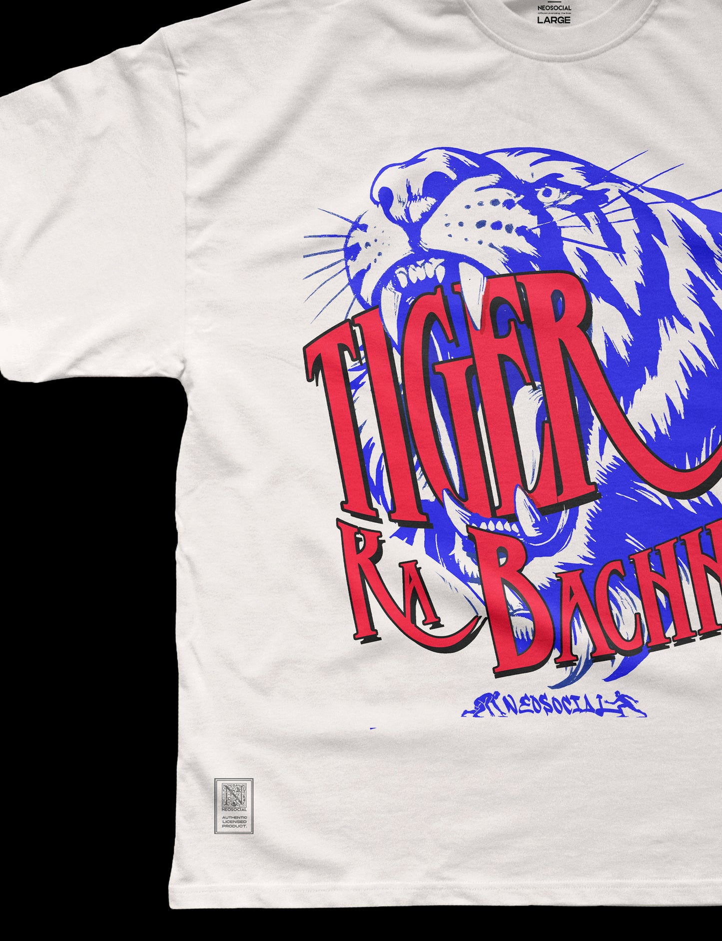 TIGER KA BACHHA ENGLISH UNISEX OVERSIZED TSHIRT
