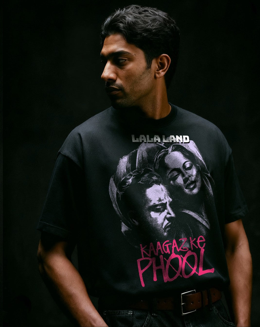 KAAGAZ KE PHOOL  RETRO WASH TEE UNISEX