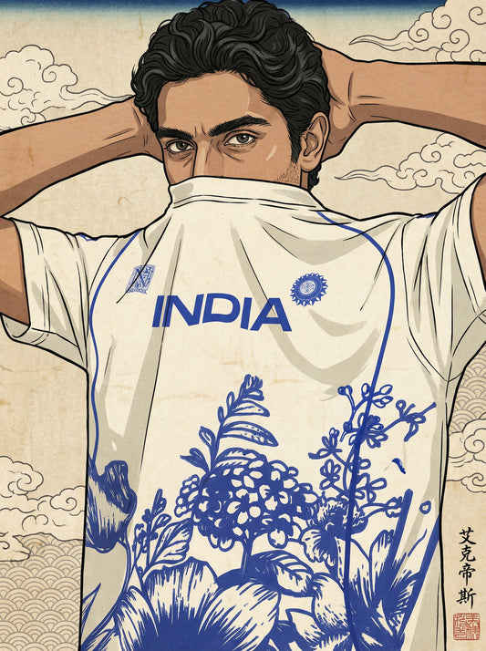 A FIVE DAY AFFAIR REGULAR FIT OFF-WHITE JERSEY